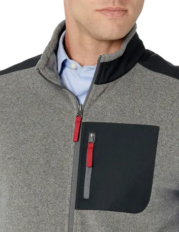 Men's Full-Zip Polar Fleece Vest