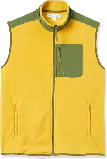 Men's Full-Zip Polar Fleece Vest