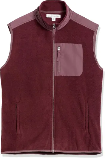 Men's Full-Zip Polar Fleece Vest