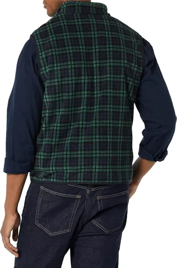 Men's Full-Zip Polar Fleece Vest