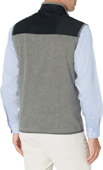 Men's Full-Zip Polar Fleece Vest