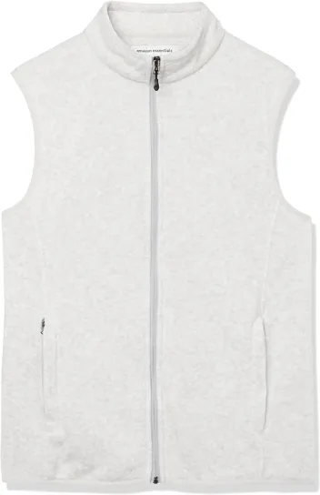 Men's Full-Zip Polar Fleece Vest