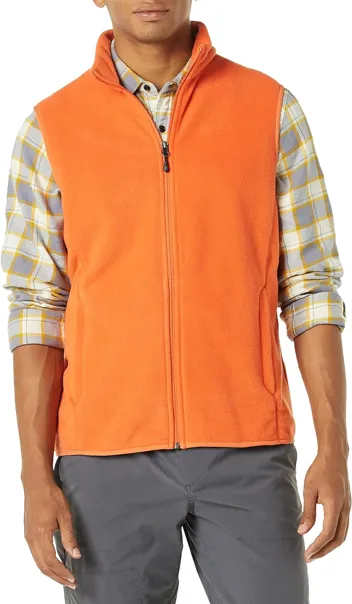 Men's Full-Zip Polar Fleece Vest