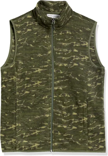 Men's Full-Zip Polar Fleece Vest