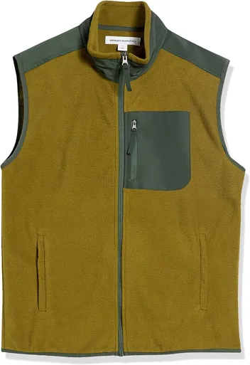 Men's Full-Zip Polar Fleece Vest