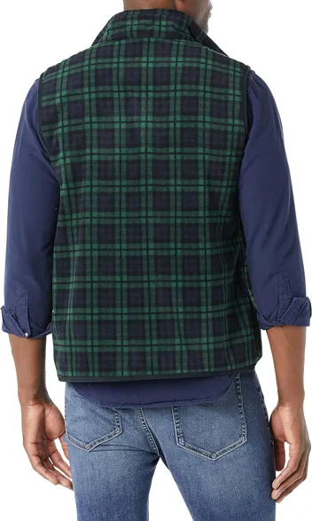 Men's Full-Zip Polar Fleece Vest