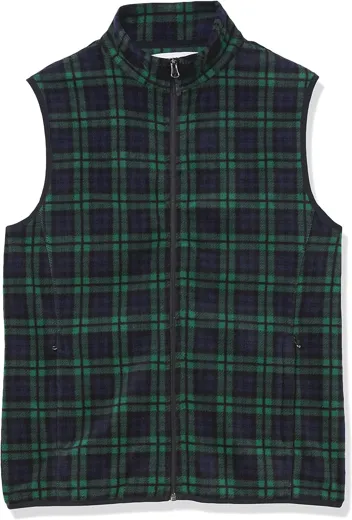 Men's Full-Zip Polar Fleece Vest