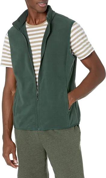 Men's Full-Zip Polar Fleece Vest