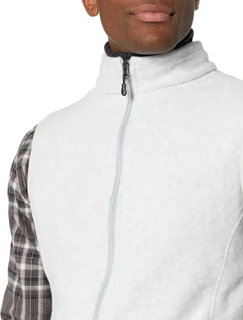 Men's Full-Zip Polar Fleece Vest