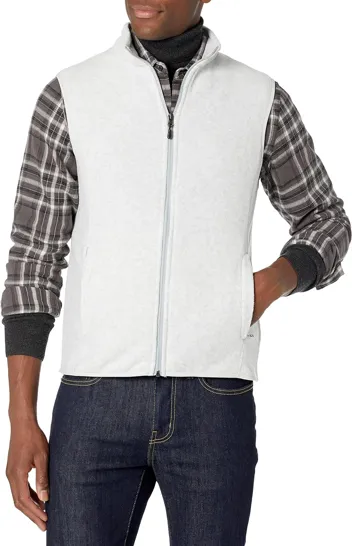 Men's Full-Zip Polar Fleece Vest