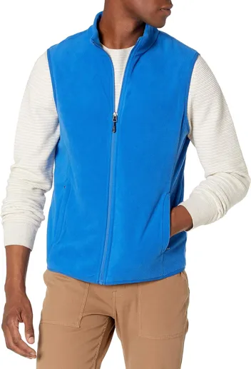 Men's Full-Zip Polar Fleece Vest