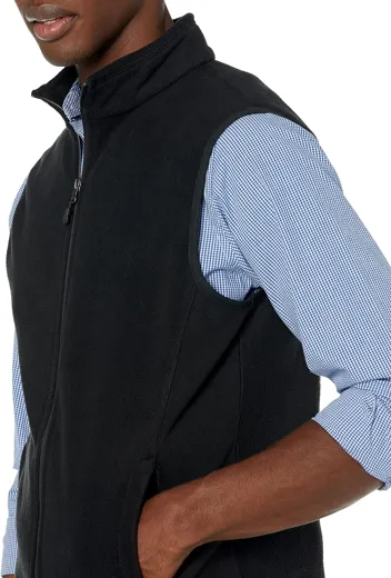 Men's Full-Zip Polar Fleece Vest