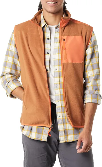 Men's Full-Zip Polar Fleece Vest