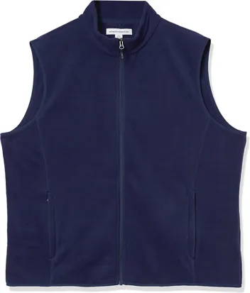 Men's Full-Zip Polar Fleece Vest