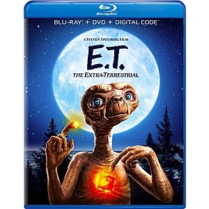 E.T. The Extra-Terrestrial 40th Anniversary Edition Blu-ray + DVD + Digital