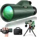 12x56 BAK4 Prism FMC Lens Monocular Telescope w/ Smartphone Adapter & Tripod