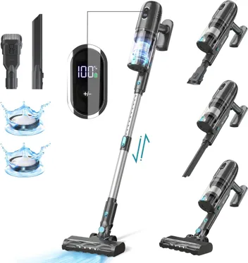 Prettycare P1 Pro 260W 30KPa Suction Brushless Motor Cordless Vacuum Cleaner