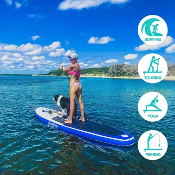 FunWater 11ft Inflatable Ultra-Light Stand Up Paddle Board Kit