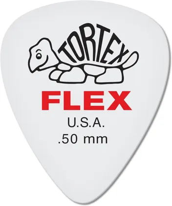 JIM Flex Standard .50mm Red Guitar Pick