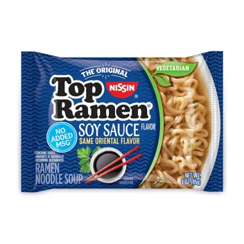 3oz Top Ramen Soy Sauce Noodle Soup