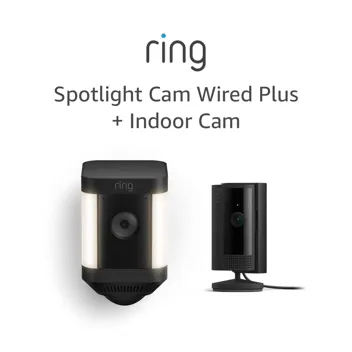 Ring Spotlight Cam Plus 1080p Color Night Vision Security Camera (Battery)