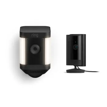 Ring Spotlight Cam Plus 1080p Color Night Vision Security Camera (Battery)