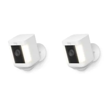 Ring Spotlight Cam Plus 1080p Color Night Vision Security Camera (Battery)