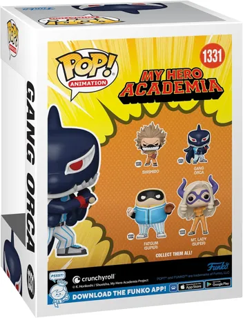 Pop! Animation: My Hero Academia - Hero League Baseball, Gang Orca