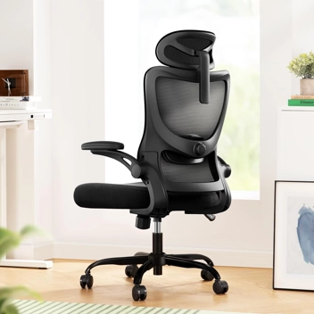 Marsail Ergonomic Office Chair w/ High Back Mesh and Adjustable Lumbar Support