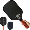 Quickace Toray T700 16mm Raw Carbon Fiber Pickleball Paddle (USAPA Approved)