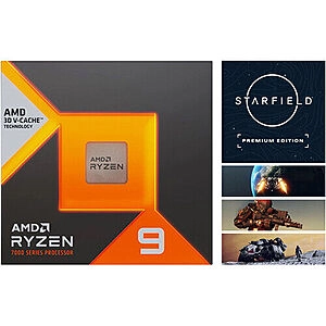 Ryzen 9 7900X3D Desktop Computer Processor CPU + Starfield Premium Game Bundle