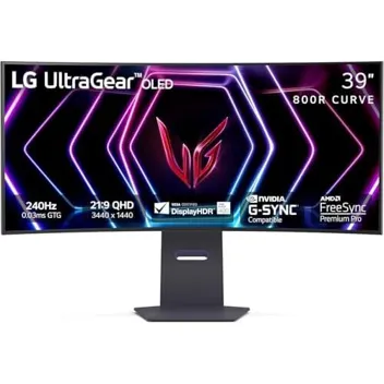 UltraGear 39GS95QE-B OLED 39" Curved 3440x1440 240Hz Gaming Monitor