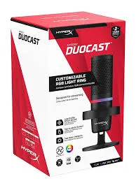 HyperX DuoCast RGB USB Condenser Microphone