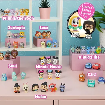 Doorables Multi Peek Series 9, Collectible Blind Bag Figures