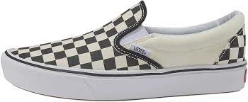 Vans black/white checkerboard ComfyCush slip-on shoes