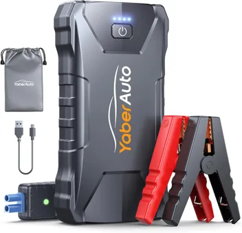 YA80 2000A 12V Portable Car Battery Jump Starter with Safety Cables