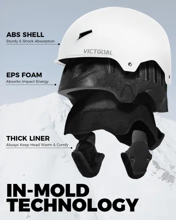 Victgoal Snowboard Helmet (8 Vents