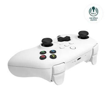 8Bitdo Ultimate 2.4g Wireless Controller with Charging Dock for Windows, Android & Raspberry Pi (White)