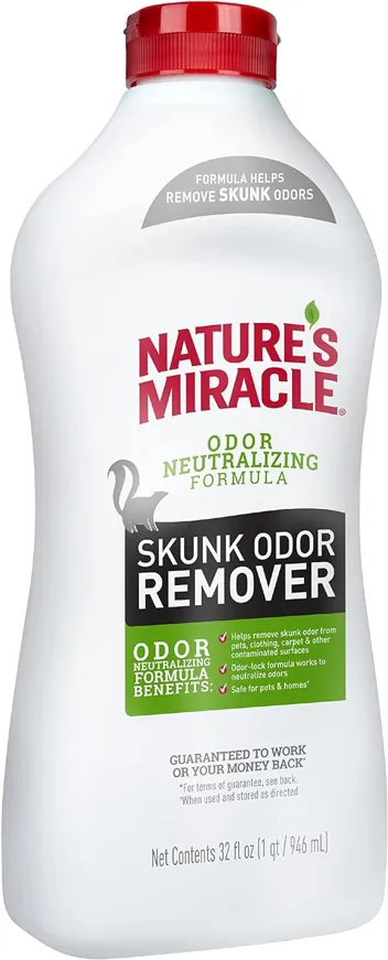 Nature's Miracle Skunk Odor Control Shampoo & Conditioner Lavender Scent 32 Oz