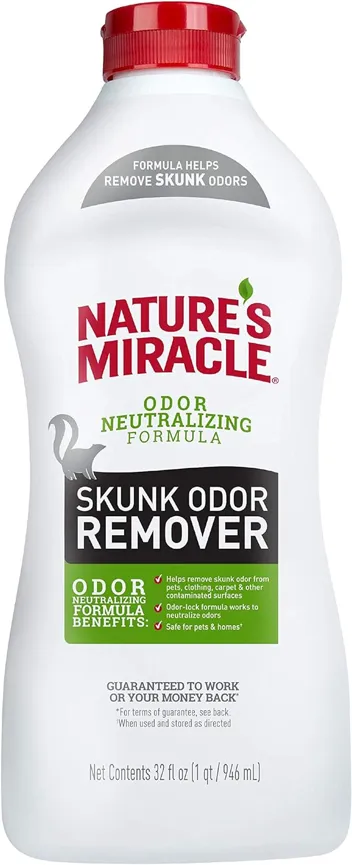 Nature's Miracle Skunk Odor Control Shampoo & Conditioner Lavender Scent 32 Oz