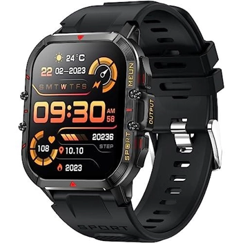 Tinwoo Smart Watch w/ Real Blood Oxygen & 100+ Sport Modes