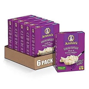 White Cheddar Shells Macaroni & Cheese Dinner with Organic Pasta, 10.5 OZ ()