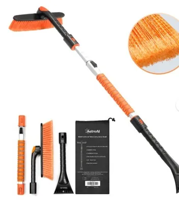 47.2" Snow Brush & Detachable Ice Scraper