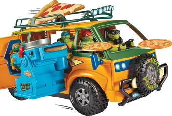 Teenage Mutant Turtles: Mutant Mayhem Pizza Fire Delivery Van