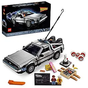 1,856-Piece Back to The Future Time Machine Building Set