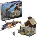 1170-Piece Mega The Witcher Geralt's Griffin Hunt Light-Up Building Set