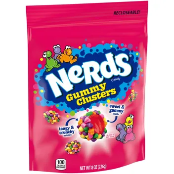 Nerds 18.5oz Gummy Clusters Candy Rainbow