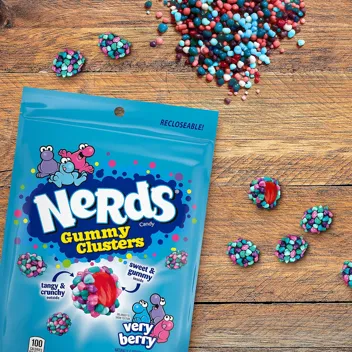 Nerds 18.5oz Gummy Clusters Candy Rainbow