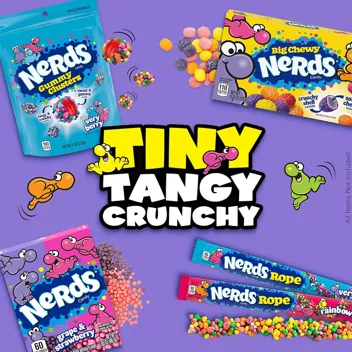 Nerds 18.5oz Gummy Clusters Candy Rainbow