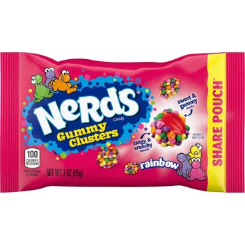 Nerds 18.5oz Gummy Clusters Candy Rainbow